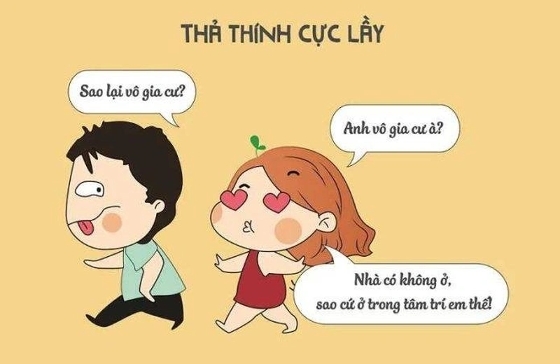 Meme mèo thả thính cực đáng yêu, vừa dễ thương lại vừa hài hước, giúp bạn chinh phục trái tim crush dễ dàng.