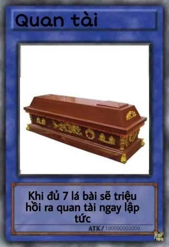 Thẻ bài meme sáng tạo và độc đáo, khiến các trận đấu thêm phần hấp dẫn.