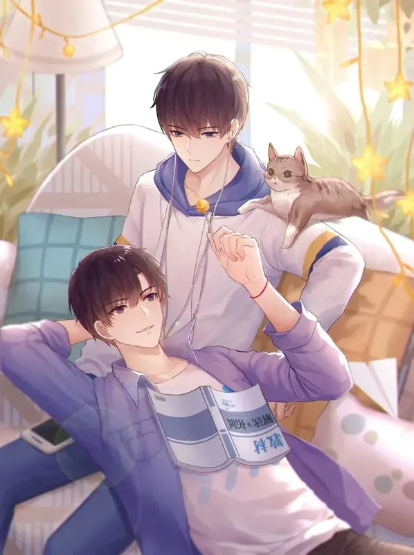 Ảnh anime bạn thân cute giúp thể hiện tình bạn ngọt ngào, dễ thương và đầy sắc màu