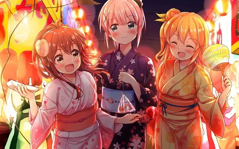 Avatar cặp anime cho 2 người bạn thân thể hiện sự kết nối mạnh mẽ giữa hai người bạn
