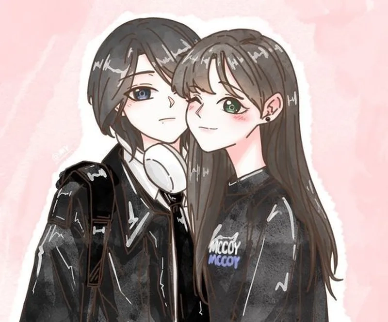 Avatar 3 người bạn thân nữ chibi ngộ nghĩnh, đáng yêu, sẽ khiến ai cũng phải yêu thích