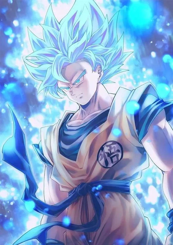 Ảnh nền Goku ngầu giúp bạn tạo điểm nhấn ấn tượng cho điện thoại và máy tính.