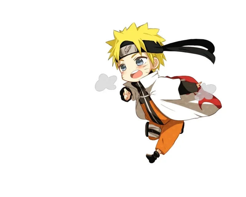 Hình Kakashi Chibi dễ thương nhưng vẫn giữ được sự ngầu vốn có