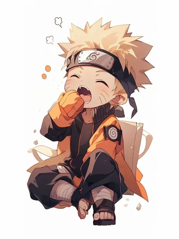 Hình Cute Naruto, vẻ ngoài dễ thương nhưng sức mạnh không thể chối cãi