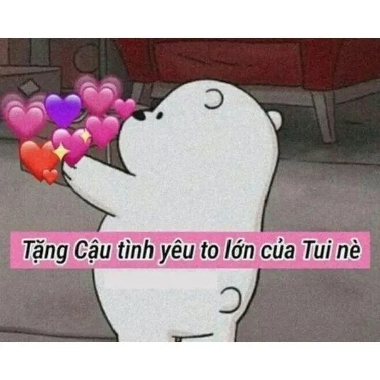 Đừng làm trái tim anh đau meme dễ thương và cực kỳ hài hước!