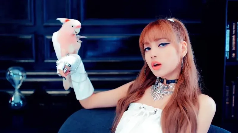 Hình nền blackpink rose phong cách và đậm chất nghệ thuật