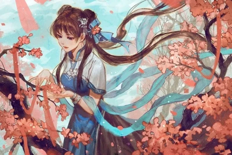 Hình nền anime con gái cute mang đến vẻ ngoài dễ thương và ngọt ngào, hoàn hảo cho những ai yêu thích phong cách hoạt hình.