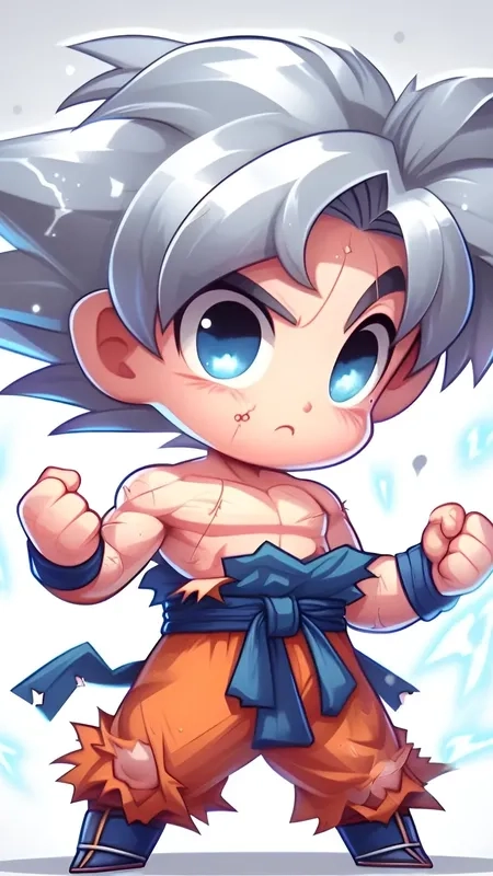 Songoku vô cực là phiên bản mạnh mẽ nhất của Goku, thể hiện qua những hình ảnh cực kỳ ấn tượng.