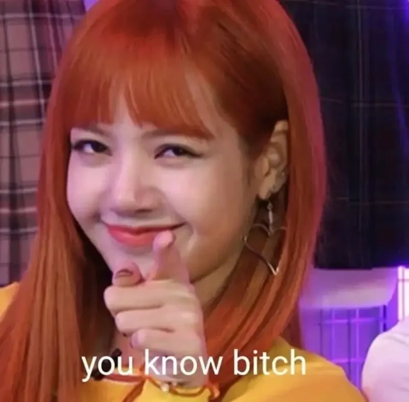 Lisa blackpink meme đáng yêu với những biểu cảm đáng nhớ