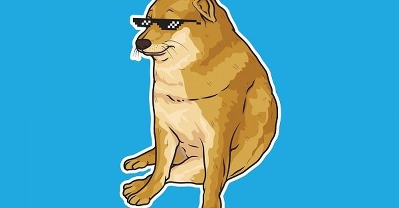 Shiba meme PNG dễ dàng chia sẻ trên các nền tảng mạng xã hội với hình ảnh rõ nét và dễ thương.