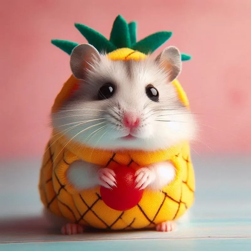 Ảnh chuột hamster cute meme khiến ai cũng yêu thích