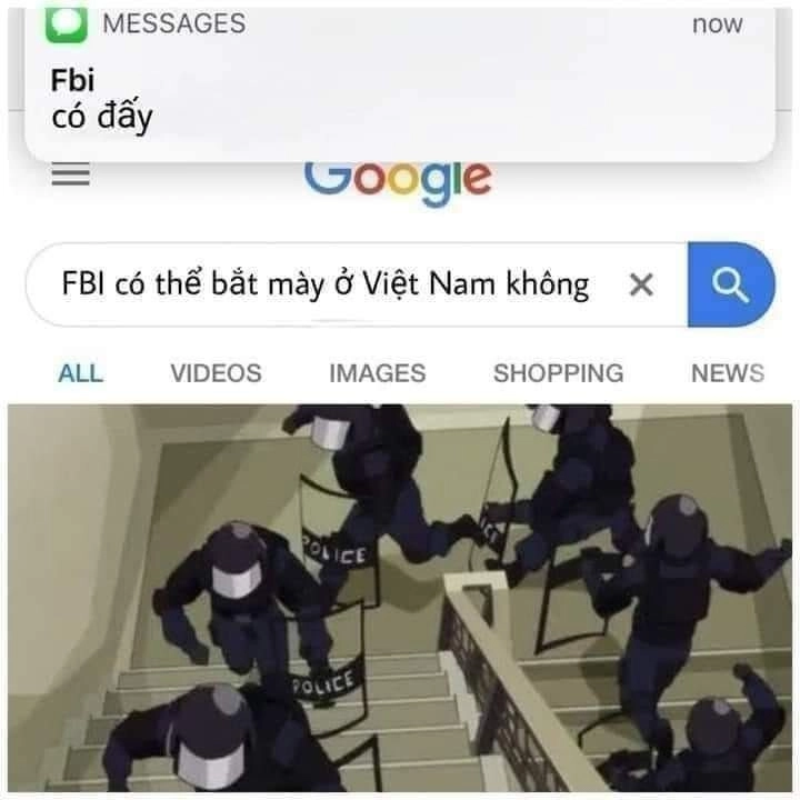 Hình fbi meme hài hước, mang đến tiếng cười sảng khoái.