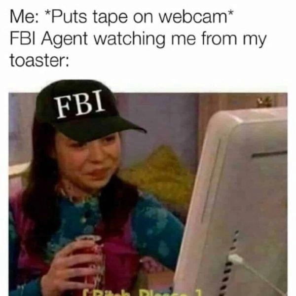 Hòa mình vào không khí hài hước với fbi meme open the door.