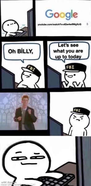 Thêm chút kịch tính với fbi open door meme cực vui nhộn.