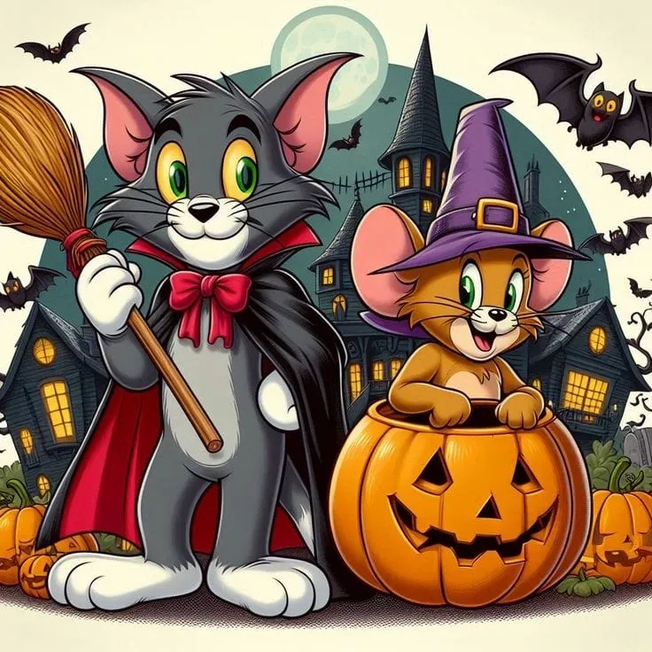 Tom and jerry avatar meme tết là cách tuyệt vời để mang không khí tết vào cuộc sống.