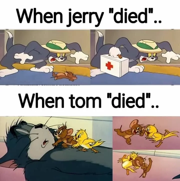 Meme tom và jerry luôn là lựa chọn hoàn hảo để xả stress và thư giãn.