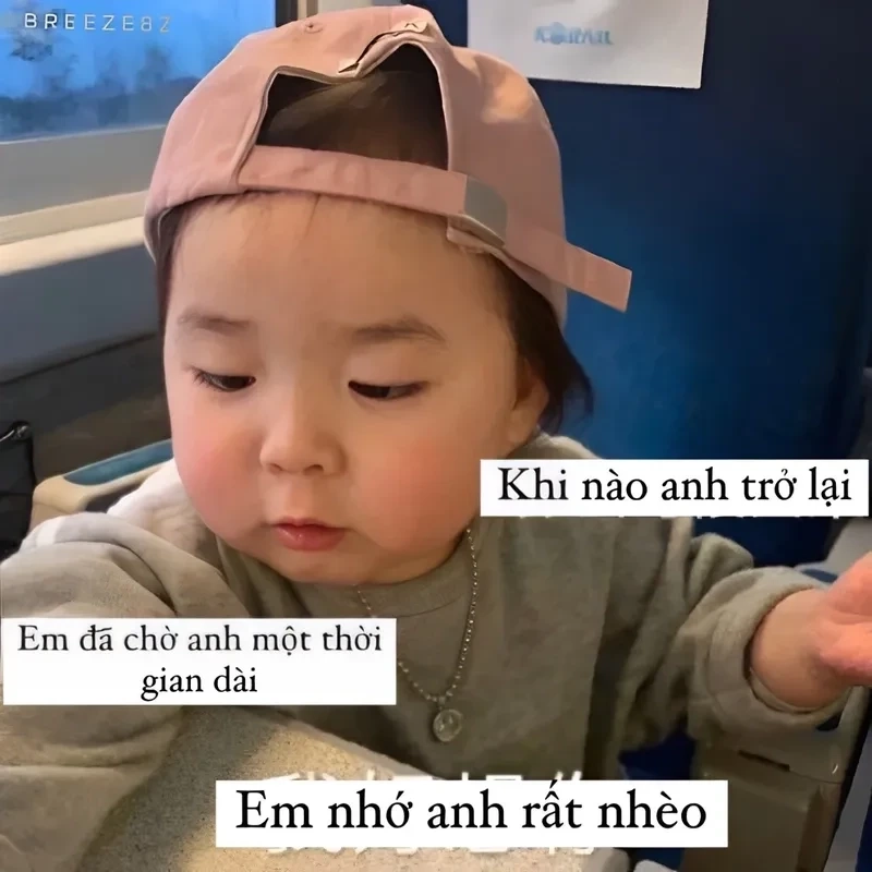 Nhớ ny meme là cách tuyệt vời để bày tỏ nỗi nhớ trong tình yêu.