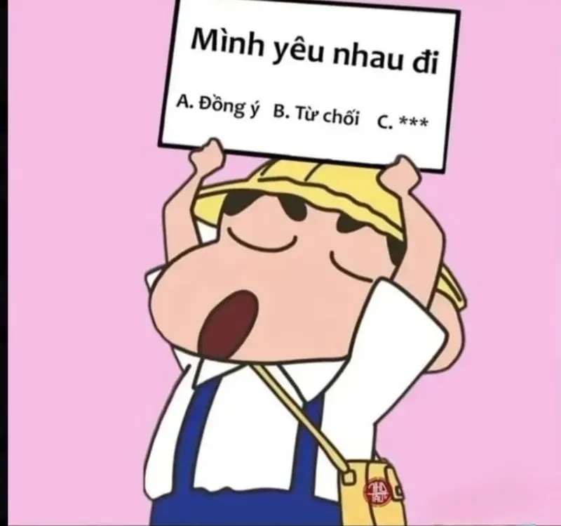 Ảnh meme tỏ tình crush là cách tuyệt vời để bày tỏ cảm xúc ngọt ngào!