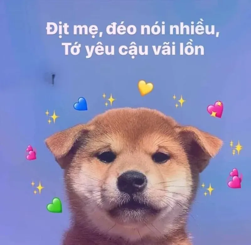 Meme tỏ tình hài hước, vừa lãng mạn vừa vui nhộn, dễ dàng chiếm trọn cảm tình!