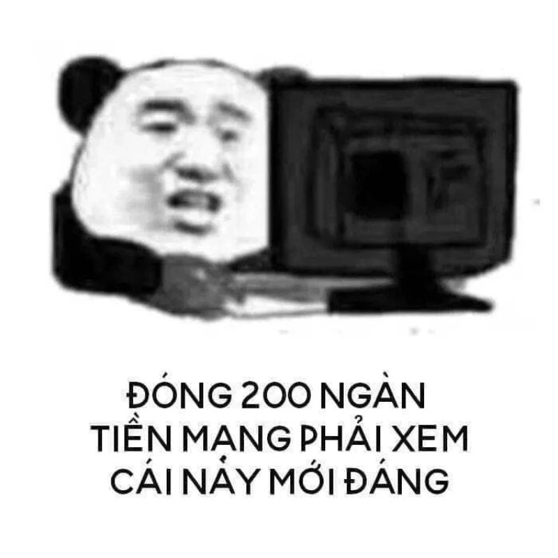 Meme gấu trúc tạo ra những tình huống dễ thương, khiến bạn không thể ngừng cười.