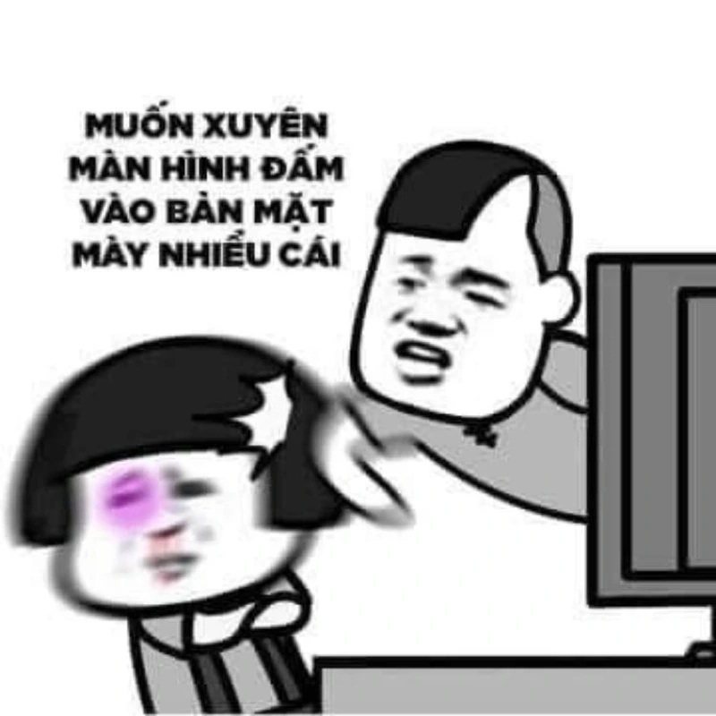 Meme không chữ vẫn gây cười với những biểu cảm và hành động thú vị.