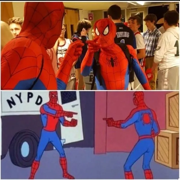 3 spiderman meme sẽ khiến bạn không thể nhịn cười với những pha ngộ nghĩnh!