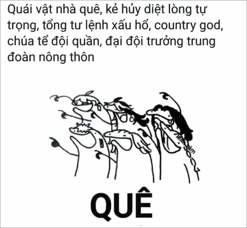 Meme quê đội quần siêu hài hước, đậm chất dân dã khiến ai cũng phải bật cười!