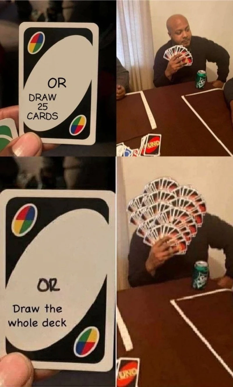 Khám phá uno reverse card meme hài hước, gây cười cực chất!