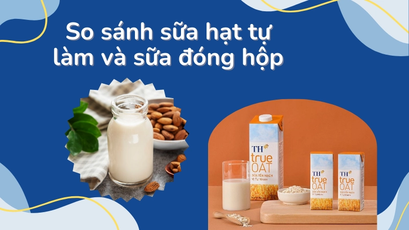 Ly sữa hạt điều hạnh nhân tự làm với kết cấu sánh mịn