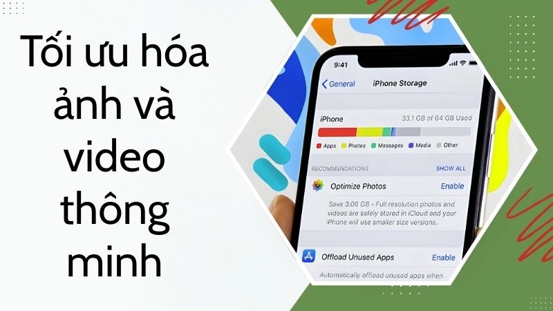 Tối ưu hóa ảnh và video thông minh