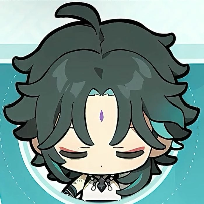 Ảnh xiao chibi xinh xắn phù hợp làm avatar