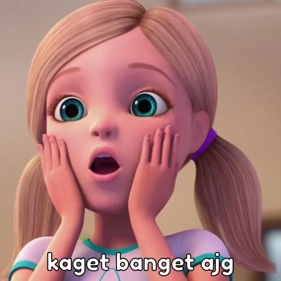 Barbie meme template dùng tạo ảnh vui