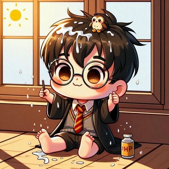 Ảnh harry potter chibi xinh xắn dễ thương
