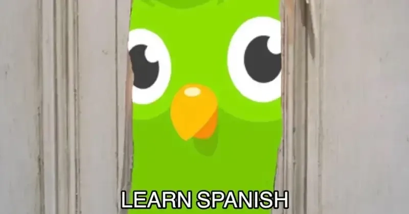 Duolingo meme twitter được chia sẻ mạnh