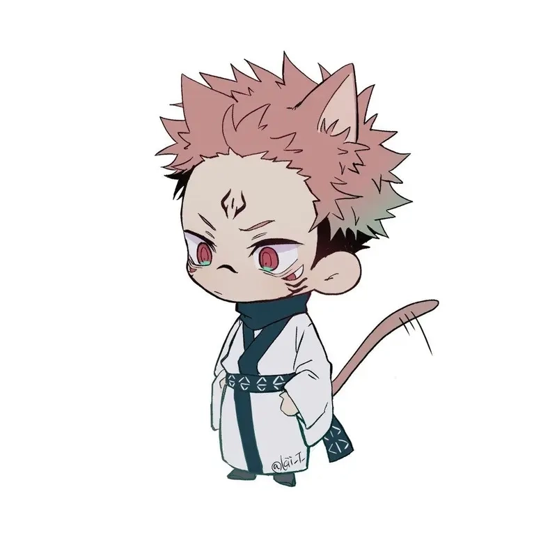 Drawing sukuna chibi phù hợp người mới tập