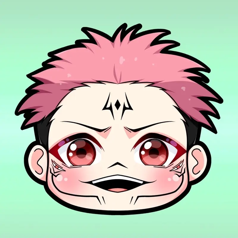 Hình nền sukuna chibi phù hợp trang trí màn hình