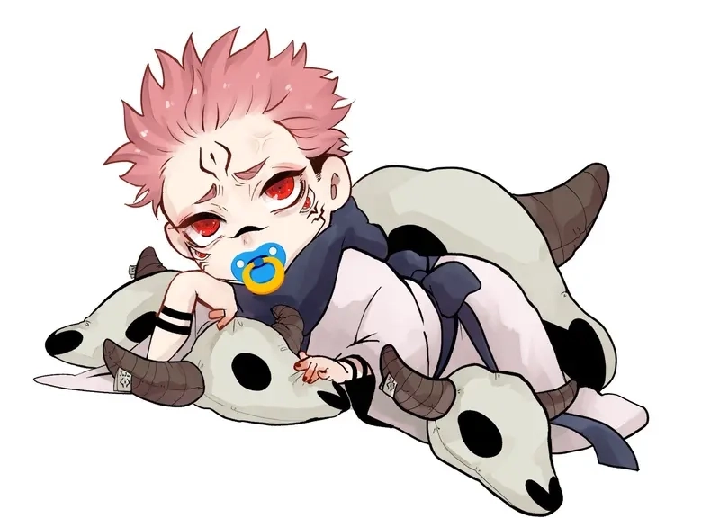 Sukuna chibi drawing phù hợp người thích vẽ