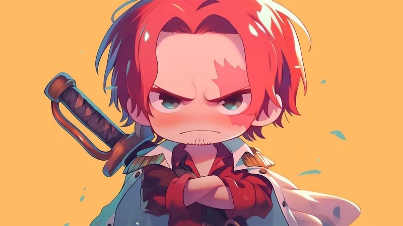 One Piece Shanks chibi được fan yêu thích.