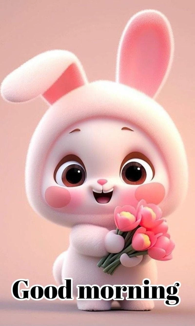 Sự ngọt ngào và nữ tính hội tụ trong bộ sưu tập avatar thỏ hồng.