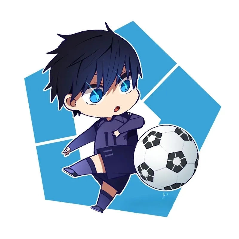 Ngắm nhìn tạo hình đáng yêu của các tiền đạo thiên tài phiên bản chibi blue lock.