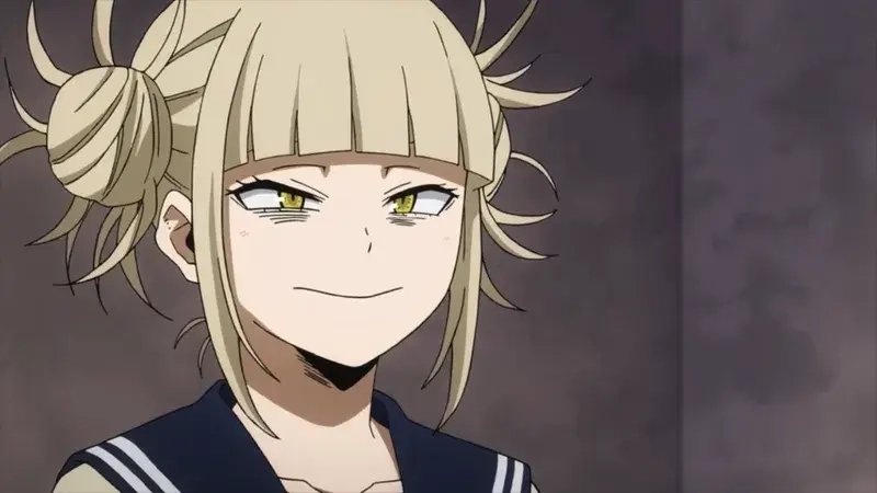 Vẻ đáng yêu đầy ma mị làm nên thương hiệu của Himiko Toga cute.