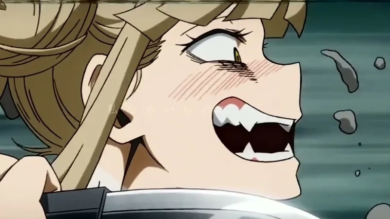 Sức hút kỳ lạ từ cá tính nổi loạn của nàng ác nữ Himiko Toga villain.