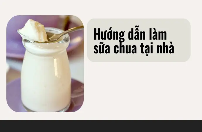 Cách làm sữa chua dẻo mịn, thơm ngon chuẩn vị tại nhà