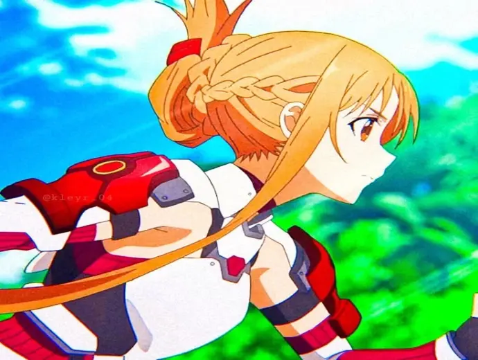 Avatar Asuna sức hút nàng vệ binh tia chớp trong thế giới ảo