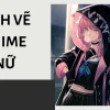 Hướng dẫn vẽ mũi anime nữ chi tiết và đơn giản