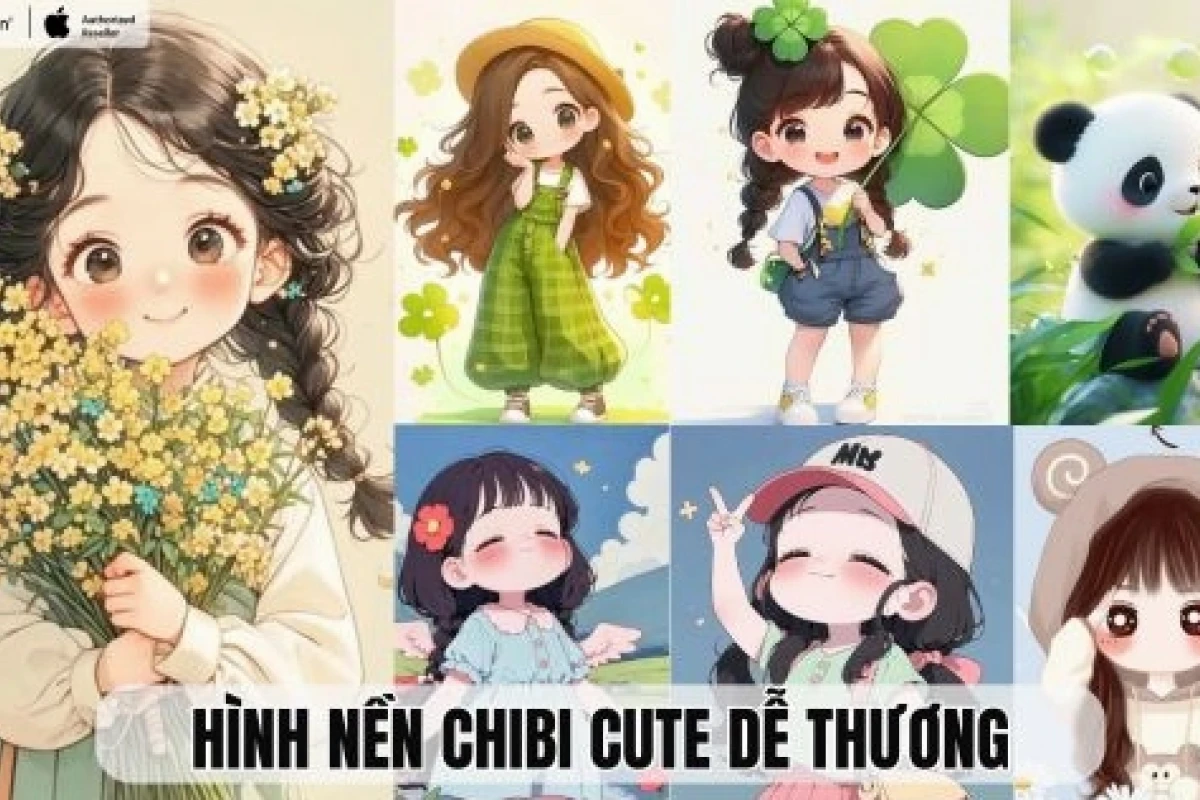 Khám phá Thế giới Nhân vật Hoạt hình Cute: Hình nền, Avatar và Hơn thế nữa