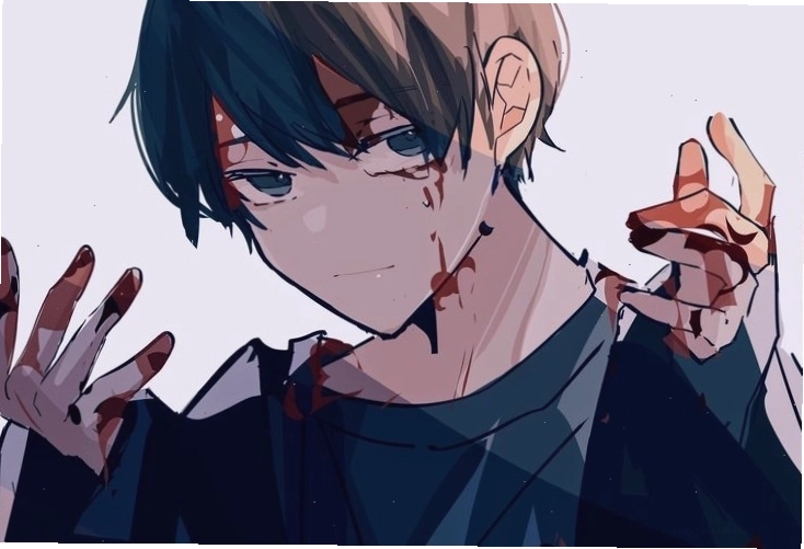 Ảnh avatar anime nam với phong cách nghệ thuật kỹ thuật số