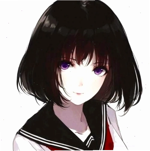 Ảnh avatar anime nữ lung linh với hiệu ứng phát sáng nhẹ nhàng