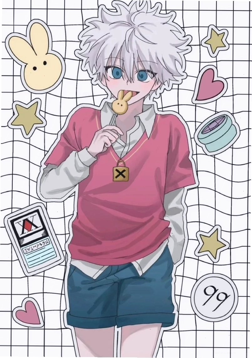Ảnh Killua avatar chibi đáng yêu