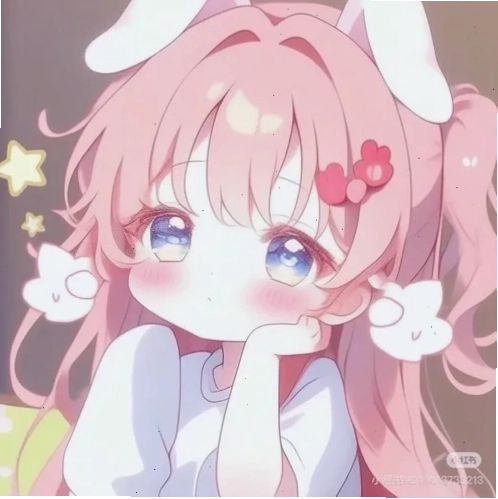 Ảnh profile anime nữ cute với tông pastel nhẹ nhàng